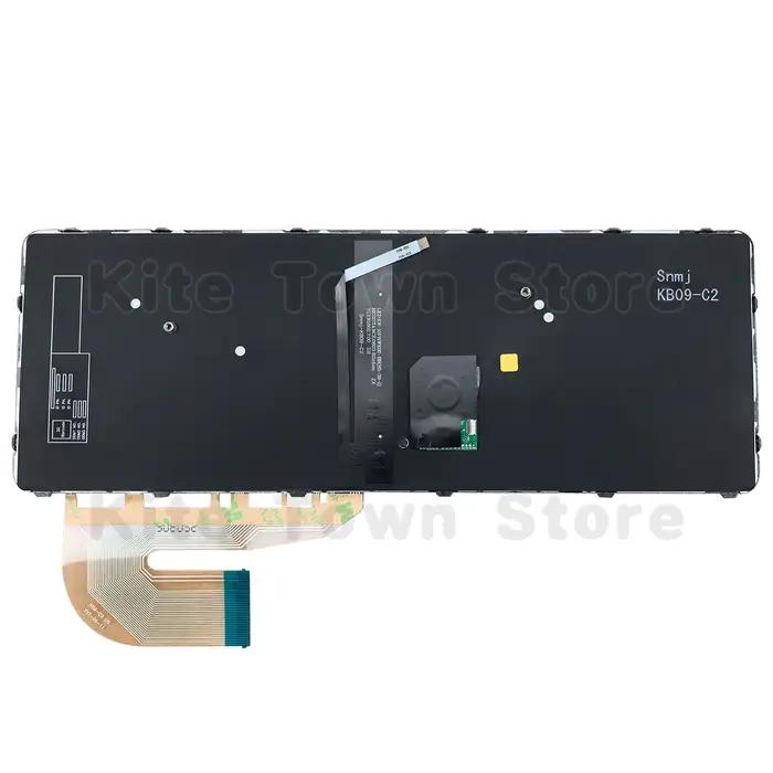 Nouveau clavier américain rétro-éclairé pour HP EliteBook 740 G3 G4 745 G3 G4 840 G3 G4 848 G3 G4 ZBook 14u G4