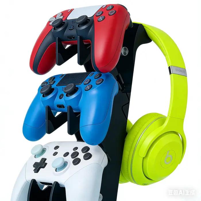 Support universel pour manette à 3 couches et support pour casque