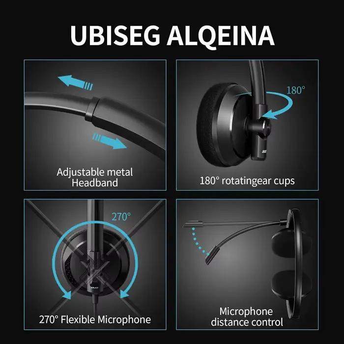 Casque USB Acer avec micro pour PC