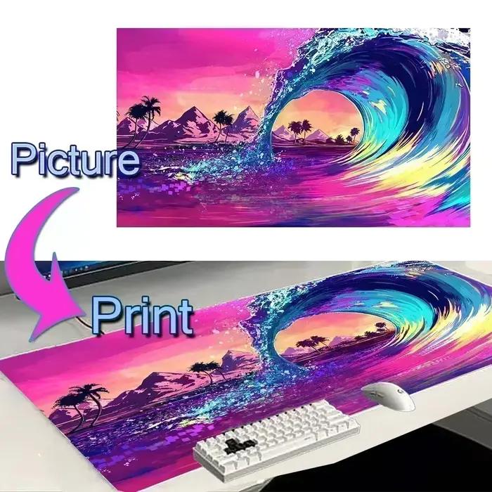Tapis de jeu personnalisé 120x50 cm