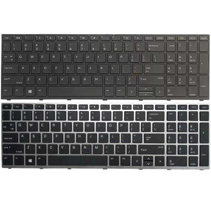 Nouveau clavier d'ordinateur portable russe/américain/espagnol Latin/français AZERTY pour HP Probook 450 G5 455 G5 470