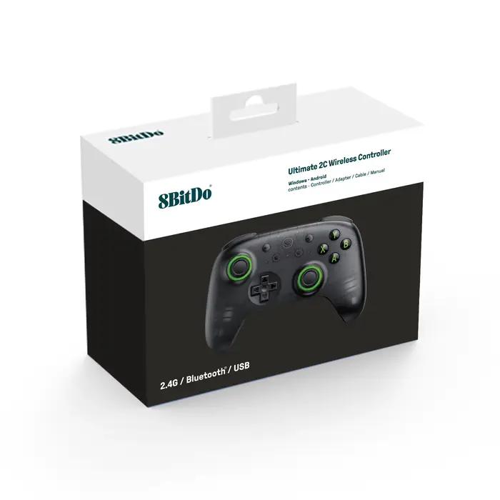 8BitDo - Manette de jeu sans fil Ultimate 2C pour PC