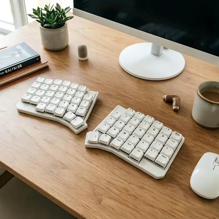 Clavier mécanique sans fil à profil bas