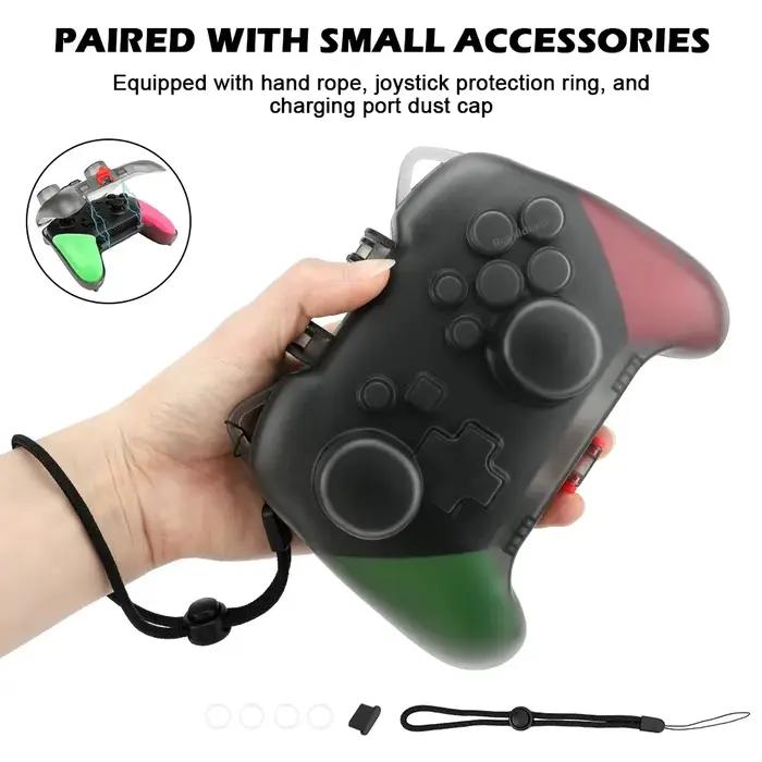 Coque transparente en cristal pour manette