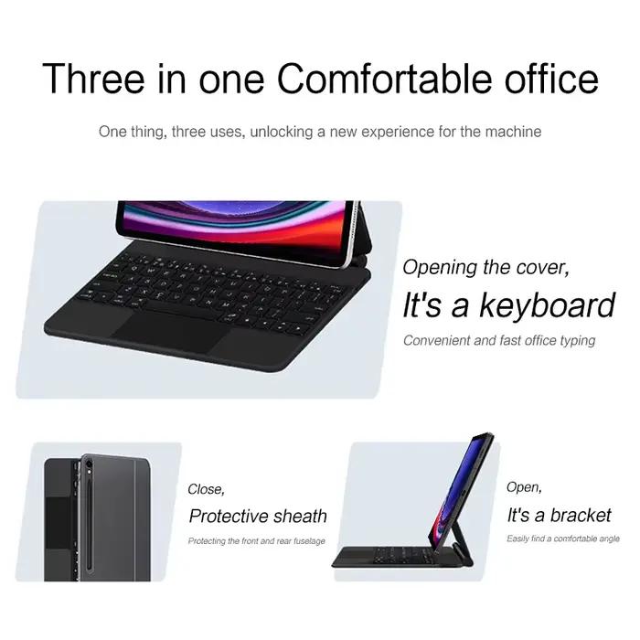 Clavier magique pour Samsung Galaxy Tab S9 FE S10 FE S10 Lite 10.9" S9 S8 S7 11 pouces