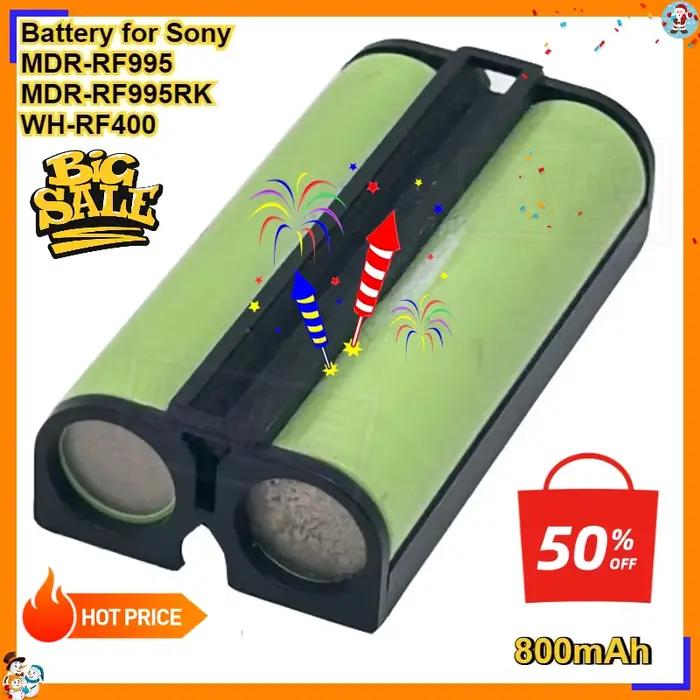 Batterie sans fil BP-HP800-11 2.4V/800mAh pour casque Sony MDR-RF995 MDR-RF995RK WH-RF400 TMR-RF895R TMR-RF995R TMR-RF400