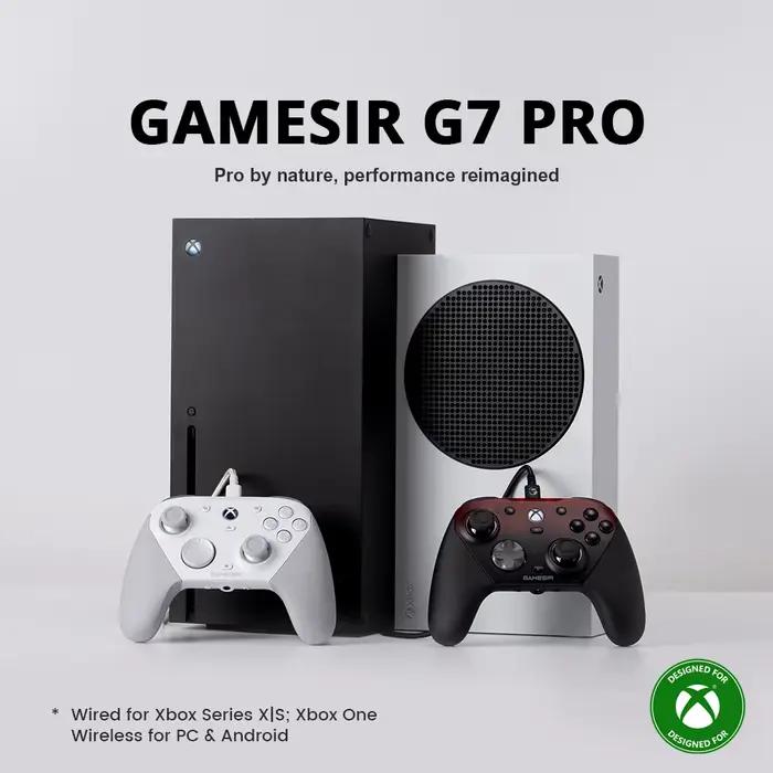Manette de jeu filaire GameSir G7 Pro avec station de charge pour Xbox Series X S