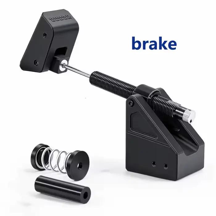 Pédales de course RS50 avec amortissement hydraulique pour simulation de conduite précision améliorée confort longévité occasions spéciales gaming