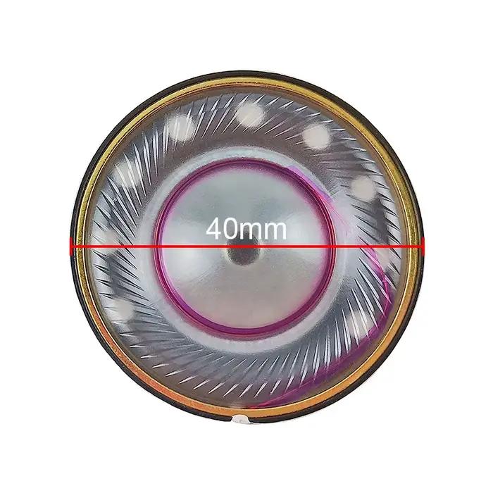 GHXAMP 40mm casque haut-parleur 32ohm HIFI