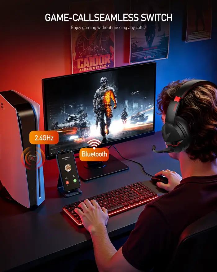 Casque de jeu sans fil Acer PS5 2