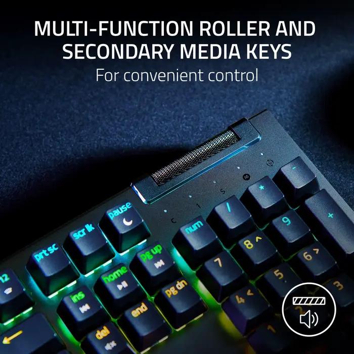 NOUVEAU clavier filaire de jeu mécanique Razer BlackWidow V4 X : linéaire et silencieux - 6 touches macro - Chroma RGB