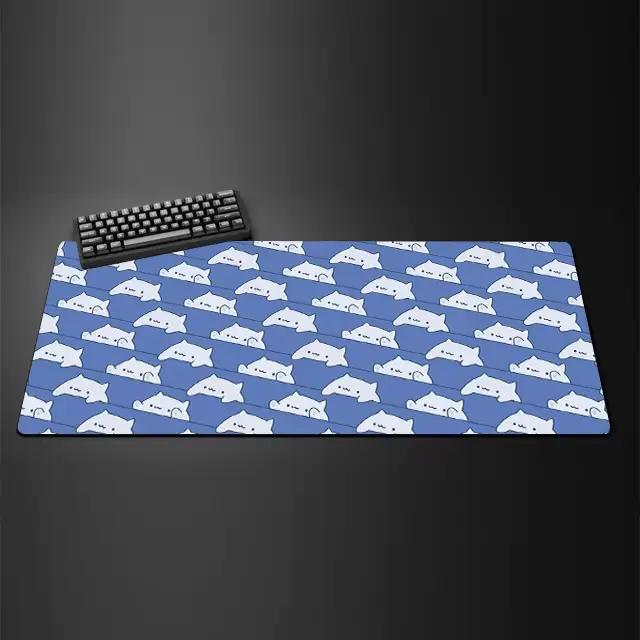 Grand tapis de souris Kawaii au design amusant