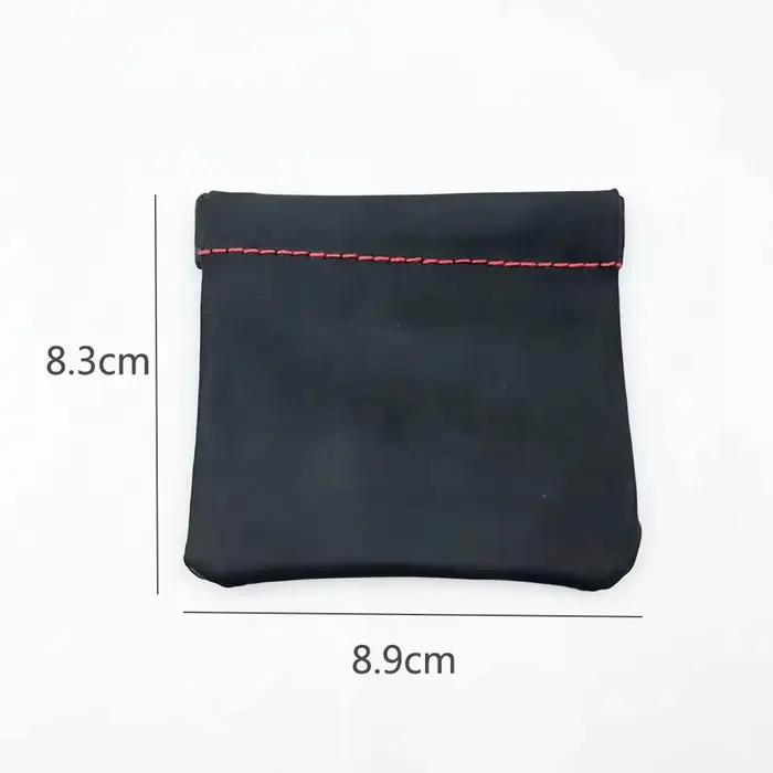 Sac pour écouteurs en cuir PU