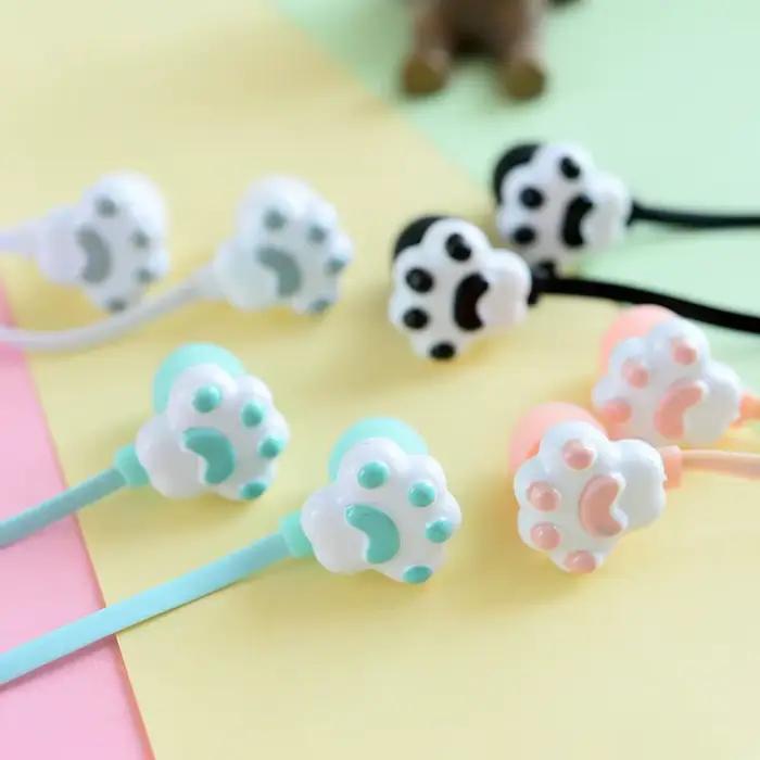 Écouteurs patte de chat stéréo 3.5mm