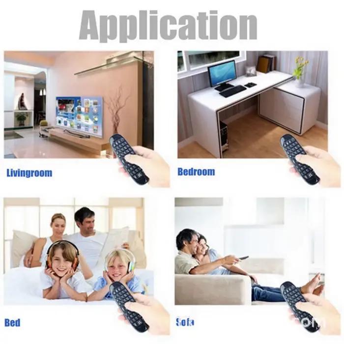 Fly Air Mouse 2.4G Mini clavier sans fil télécommande Rechargeable pour ordinateur portable Android TV Box PC projecteur boîte de jeu à distance