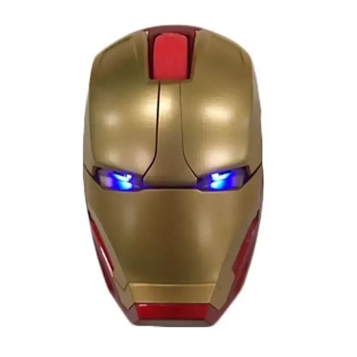 2025 Marvel Comics The Avengers Iron Man souris sans fil jeu muet bureau maison personnalité