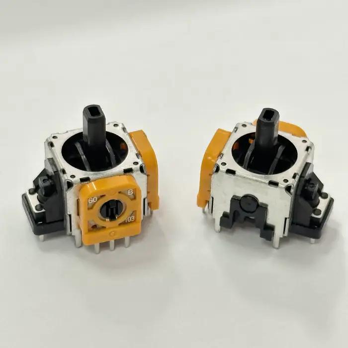 200 pcs/lot d'origine nouveau orange noir 3D analogique joystick thumbstick rocker bouton pour ps4 pour manette xbox one