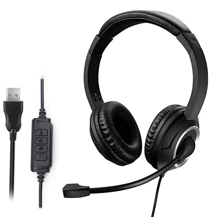 Casques filaires USB avec Microphone