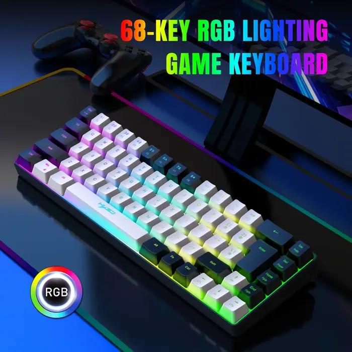 Kit Clavier et Souris Gamer Rétroéclairé Blanc – Offre Combo