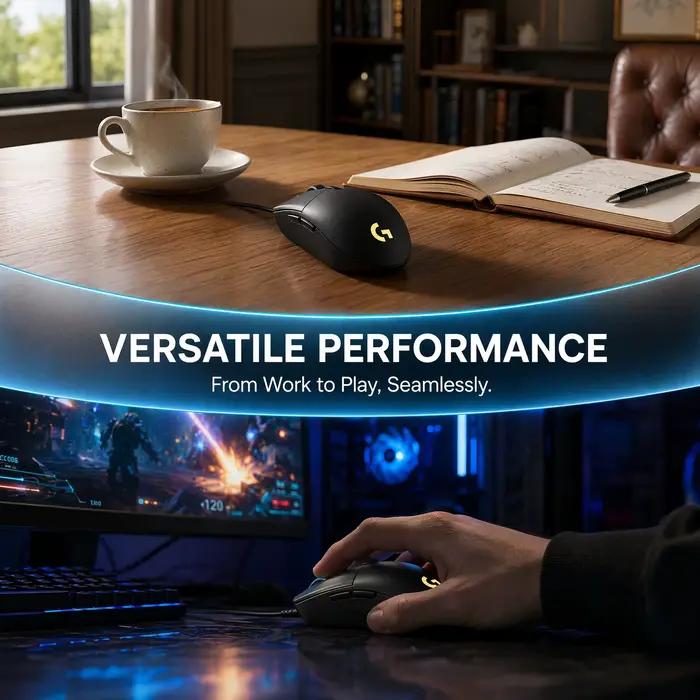 Souris Logitech G102, souris ergonomique originale