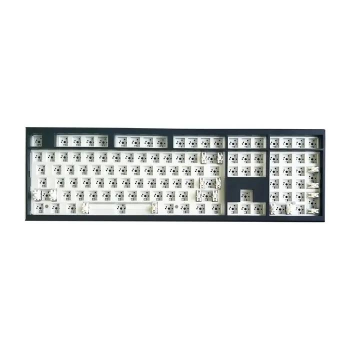 Kit de clavier mécanique de jeu rétro-éclairage rvb échange à chaud Structure de joint rétro-éclairé prise en charge