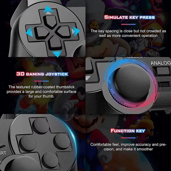 Manette filaire PS2 pour PlayStation 2, joystick de jeu