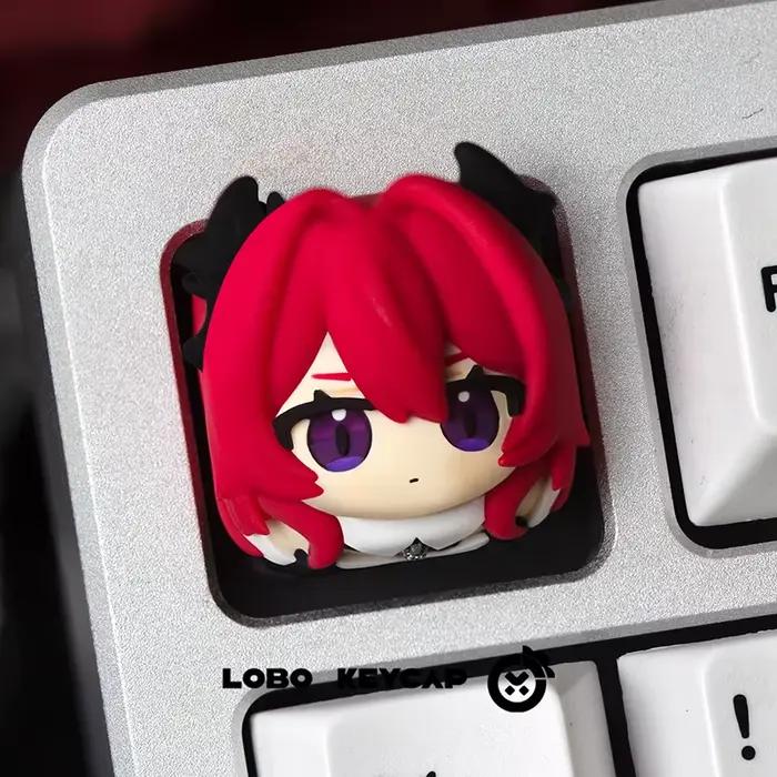 Clavier mécanique décoratif de la série Arknights Endmin Laevatain