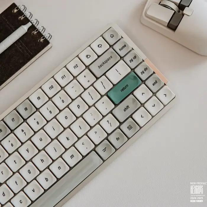 Capuchons de clavier personnalisables PBT profil bas pour bureau et jeu style rétro clavier mécanique original