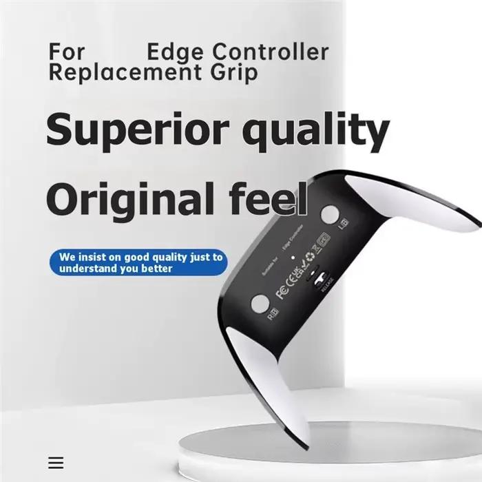 Coque décorative supérieure et inférieure de remplacement pour manette sans fil PS5 Edge