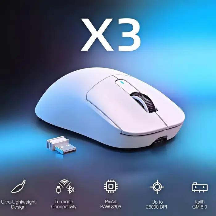 Souris de jeu sans fil ATTACK SHARK X3