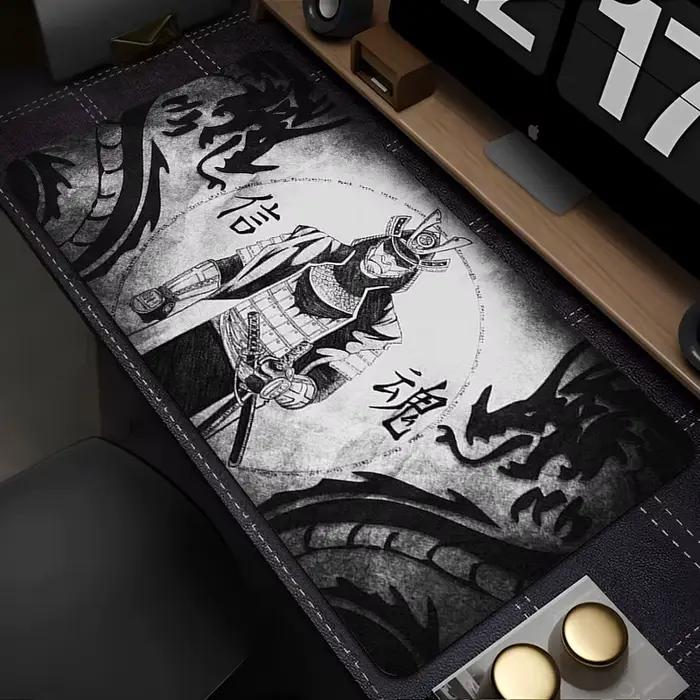 Tapis de souris personnalisé Anime japonais samouraï