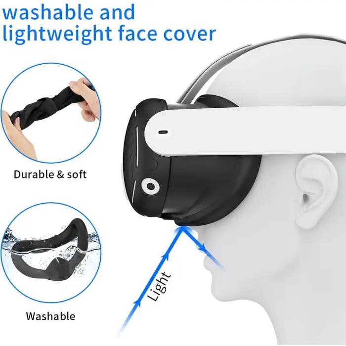 Étui de contrôleur en Silicone souple 10 en 1 pour Meta Quest 3 /3S