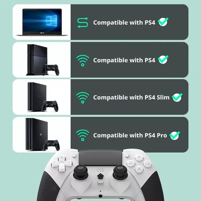 DATA FROG-Manette de jeu sans fil compatible Bluetooth