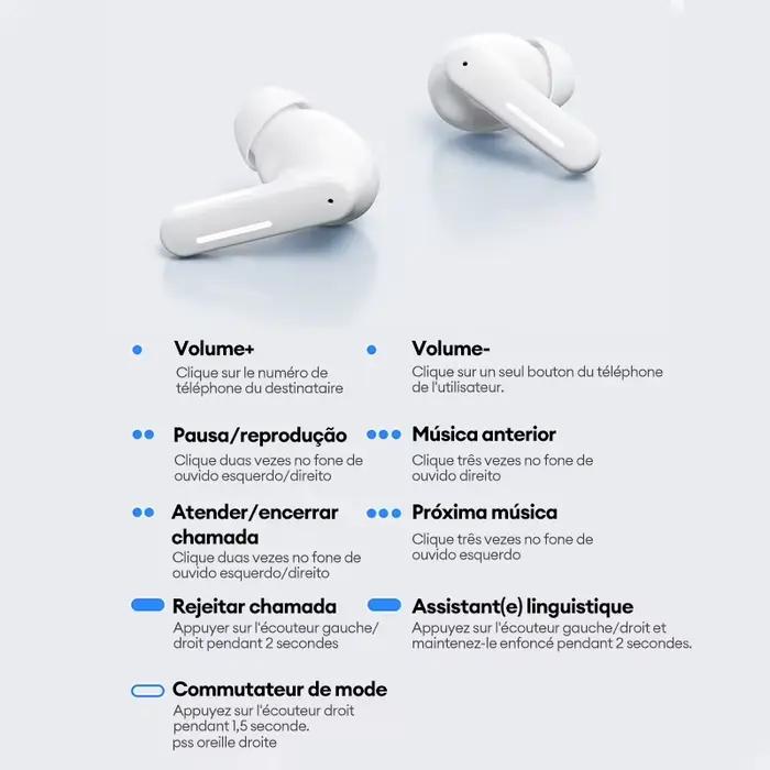 Casque de jeu sans fil Bluetooth 6.0 Choice Lenovo LE209