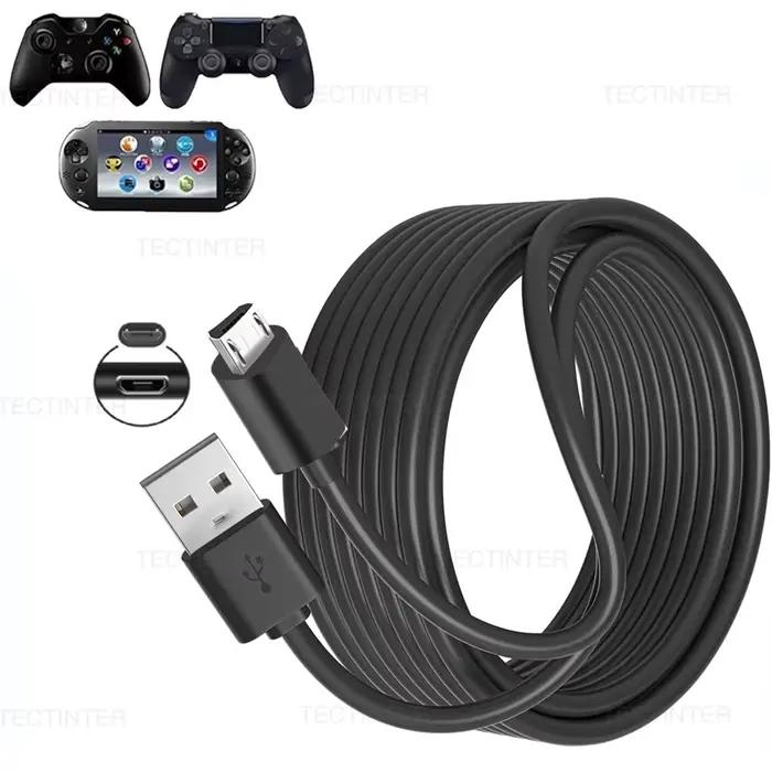 Câble de chargement USB 1M 2M 3M pour manette PS4/XBOX