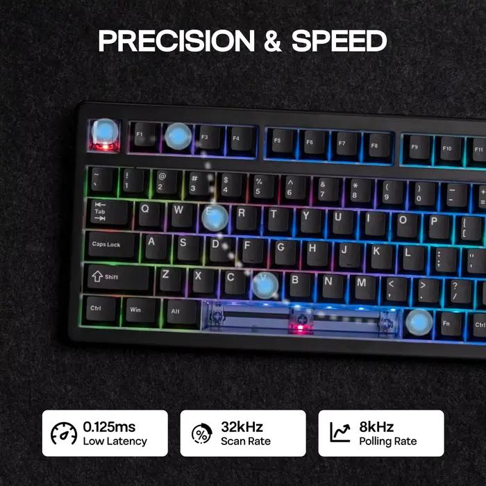 Clavier de jeu à effet Hall EPOMAKER HE80