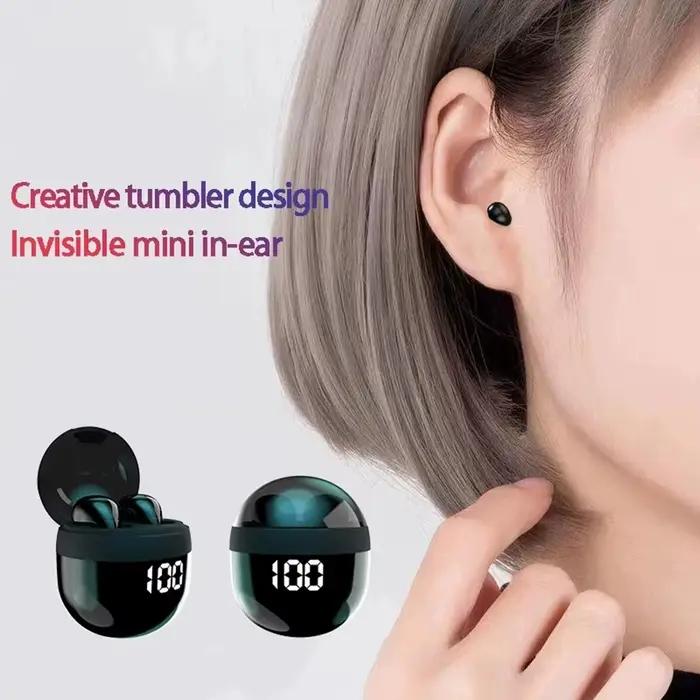 Écouteurs intra-auriculaires Bluetooth 5.3 sans fil annulation de bruit sommeil compatible avec la plupart des appareils audio occasionnels gaming musique