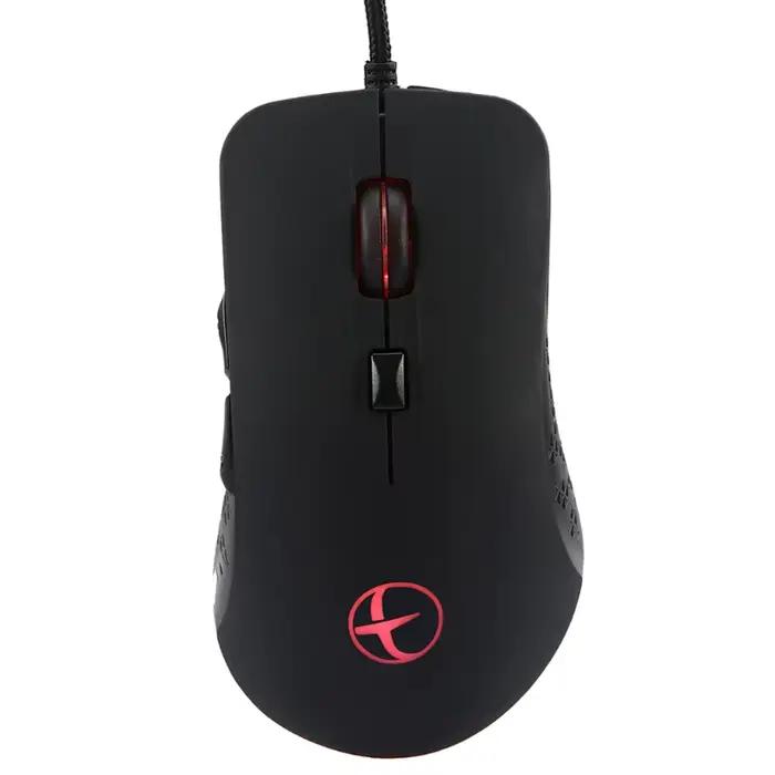 Souris de jeu à câble USB avec chauffage des mains, 2400 DPI, câble haute résistance, design ergonomique pour PC et ordinateurs portables occasions de jeu intensives