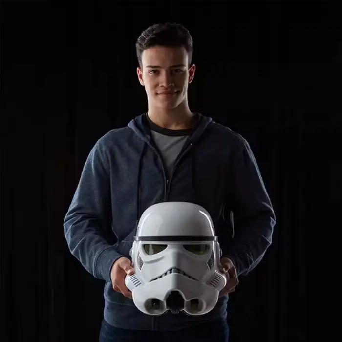 Casque électronique original Hasbro STAR WARS The Black Series Rogue One Imperial Stormtrooper B7097
