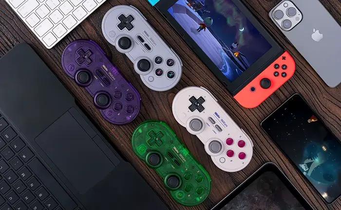 Manette de jeu Bluetooth 8Bitdo SN30 Pro pour nintendo Switch 2