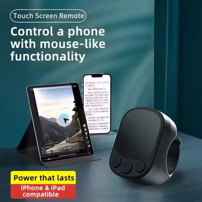 Souris annulaire sans fil Bluetooth avec écran tactile