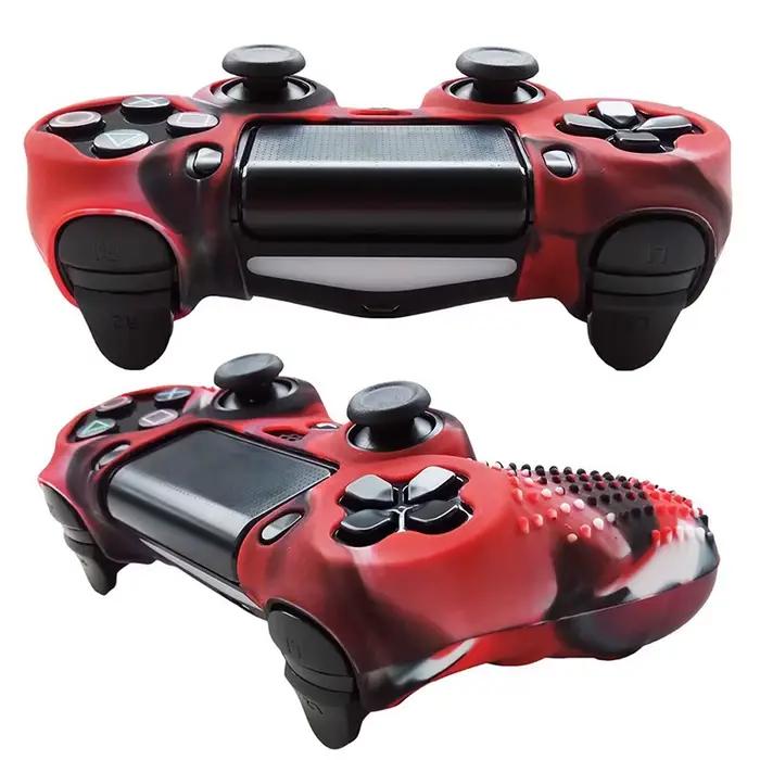 CamSolomon-Juste en caoutchouc de silicone pour manette PS4 PlayStation 4