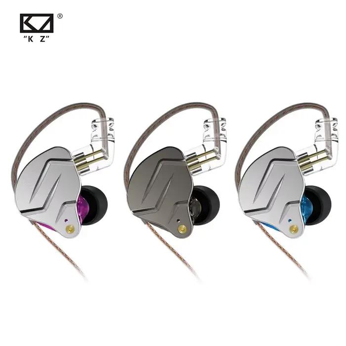 KZ ZSN PRO 1DD + 1BA casque métallique HIFI hybride dans l'oreille écouteur 2 broches câble remplaçable