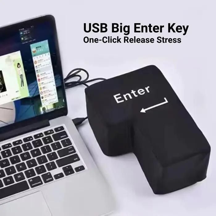 Clé d'entrée USB grande ordinateur anti-stress bouton ventilation oreiller coussin anti-stress gamer relaxation confort bureau