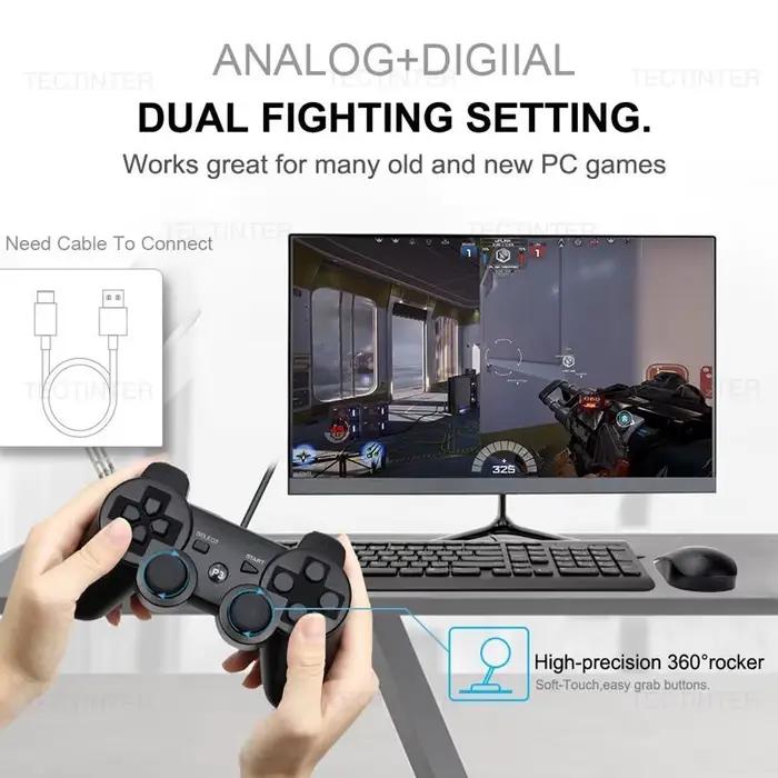 Contrôleur sans fil compatible Bluetooth pour PS3