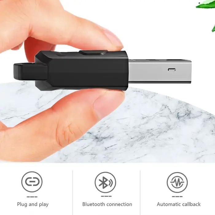 Adaptateur transmetteur Audio sans fil USB Bluetooth 5.0
