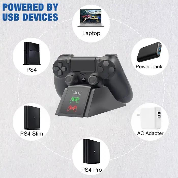 Station de charge rapide pour manette PS4 S6