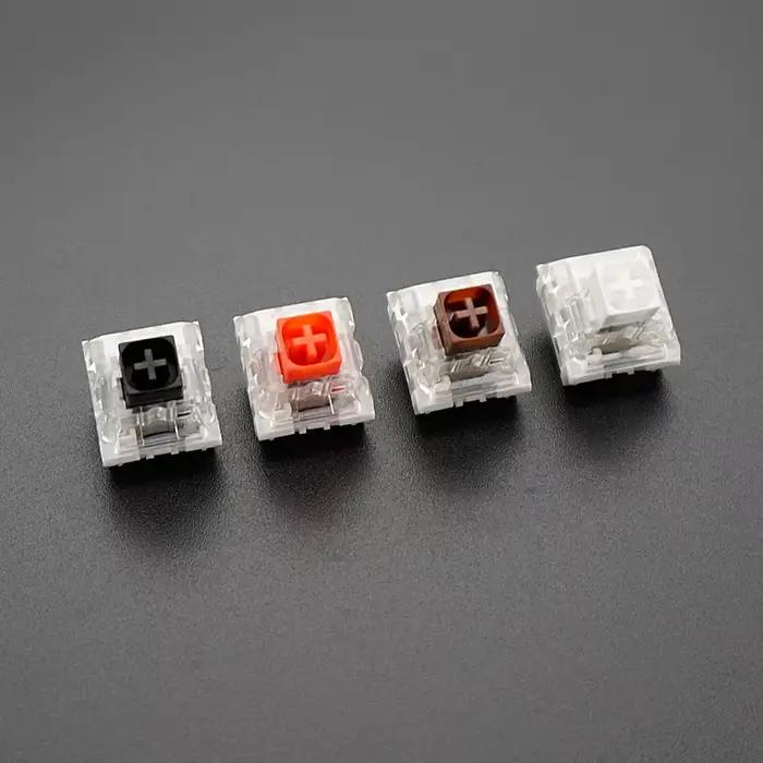 Clavier mécanique Kailh interrupteur RGB SMD noir rouge marron bleu pour joueurs et professionnels ocassions spéciales
