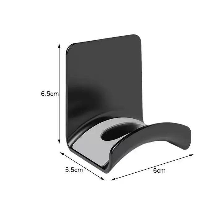 Support de casque universel adhésif en plastique