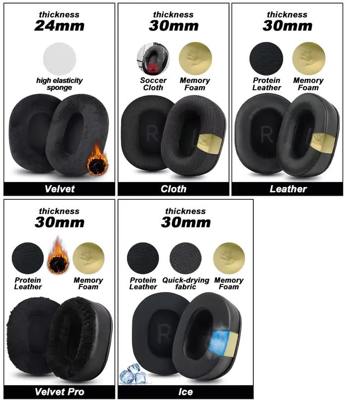 Coussinets pour écouteurs Turtle Beach 500P 450 50X PX4 Recon